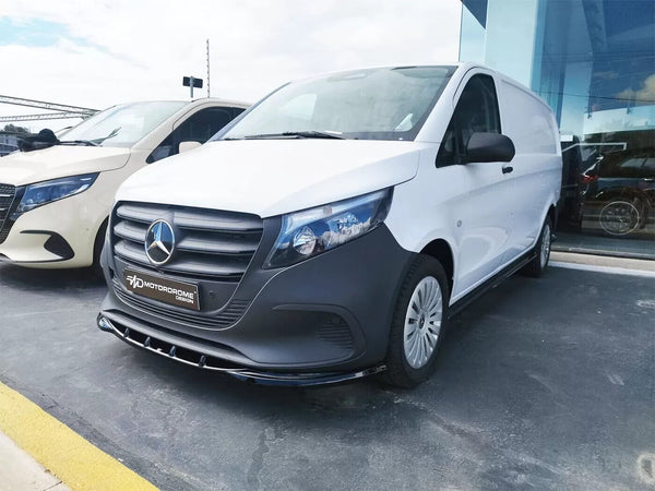 Motordrome Design Front Bumper Splitter Mercedes Vito W447 Facelift 2024+ Gloss