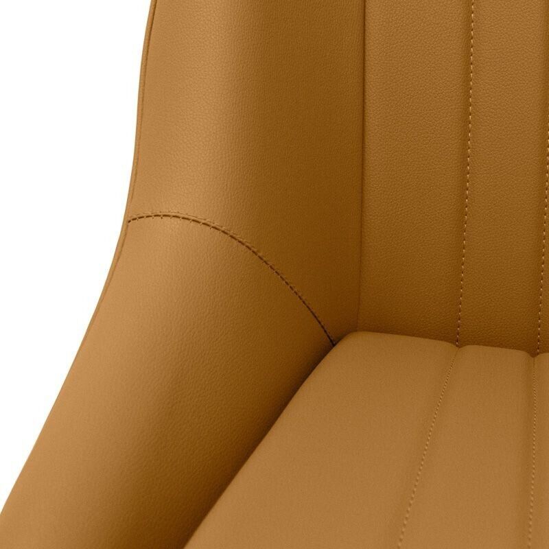 Auto-Style x1 Classic Car Retro Kit Sports Fixed Back Bucket Seat Beige PVC inc slides