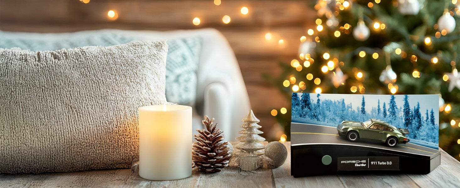 FRANZIS Porsche 911 Turbo Collectable Advent Calendar Your Own Desk Model Kit