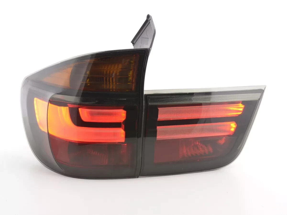 LT Pair LED REAR LIGHTS Tail BMW X5 E70 06-10 black facelift LCI look LHD