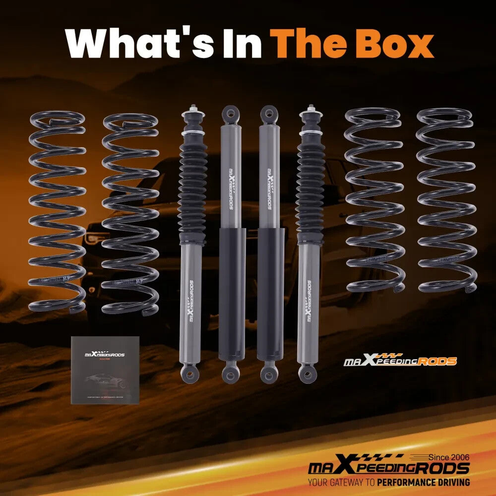 MXPR Adjustable Lowering Coilovers Suzuki Jimny 2 50mm w/ Specific RHD Springs