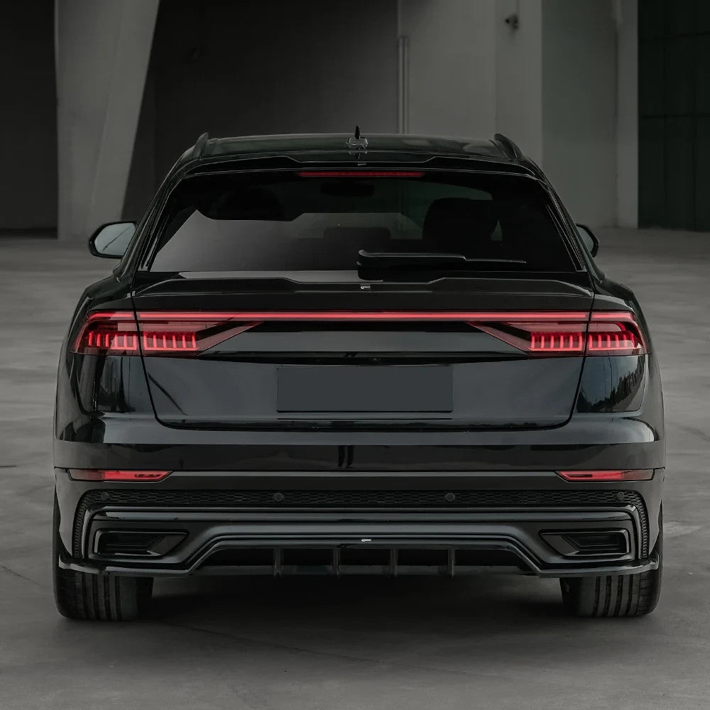 OW Rear Roof Spoiler Wing AUDI SQ8 / Q8 S-Line 2018+ Gloss Black