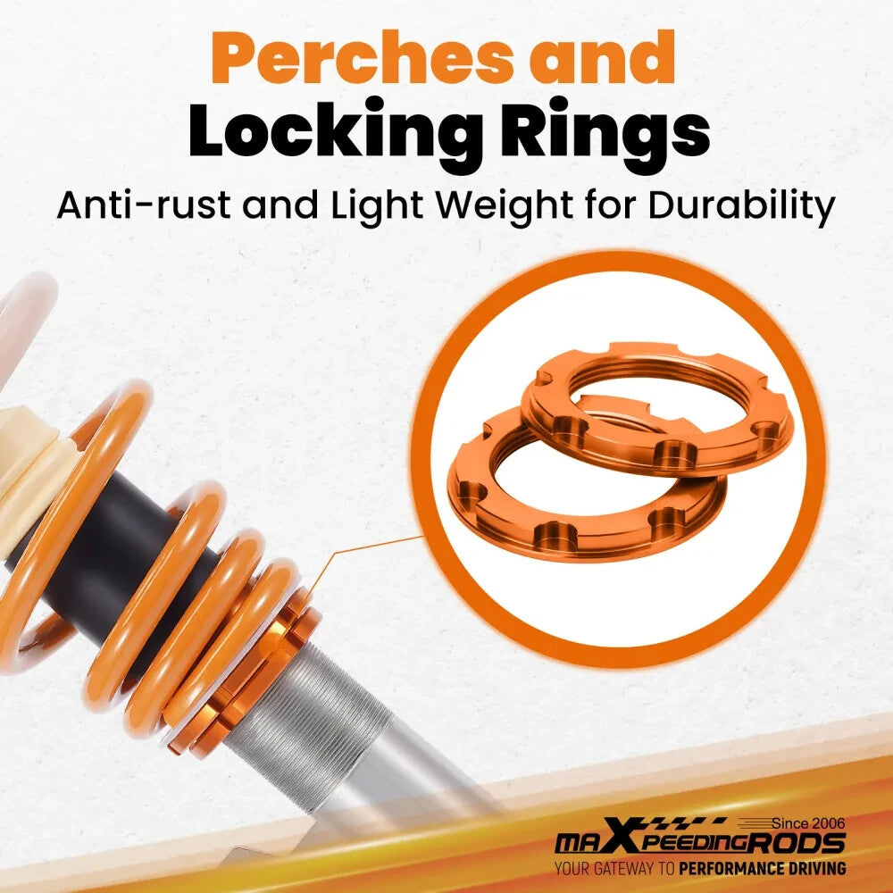 MXPR Pro Lowering Coilovers VW Golf MK8 Hatchback 2020-2022 FWD