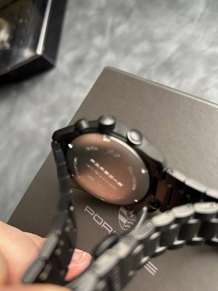 WAP0700200P042 Rare 1911 Limited Edition Genuine Porsche Martini Racing Chrono Mens Watch 42mm Ronda 5030D