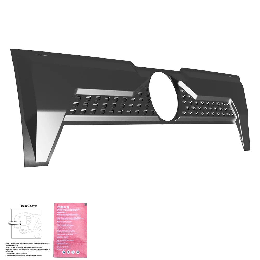 OW  Tailgate Cover Panel Armour VW Amarok 2022+ HD Body Styling Matte Black