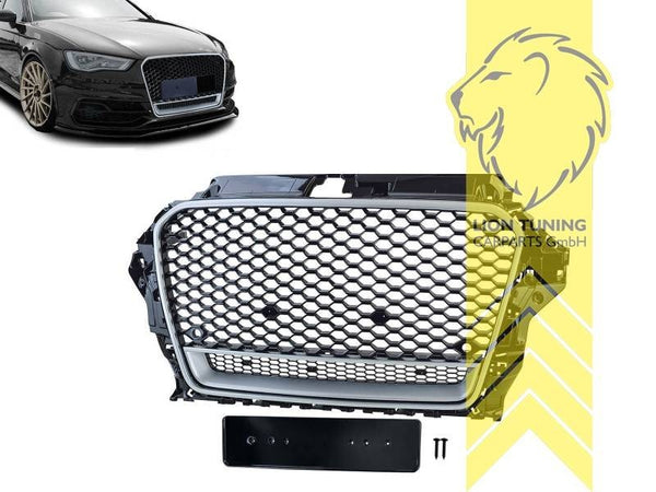 LT front bumper air intake grille Audi A3 8V S-Line S3 RS3 Sedan Sportback black