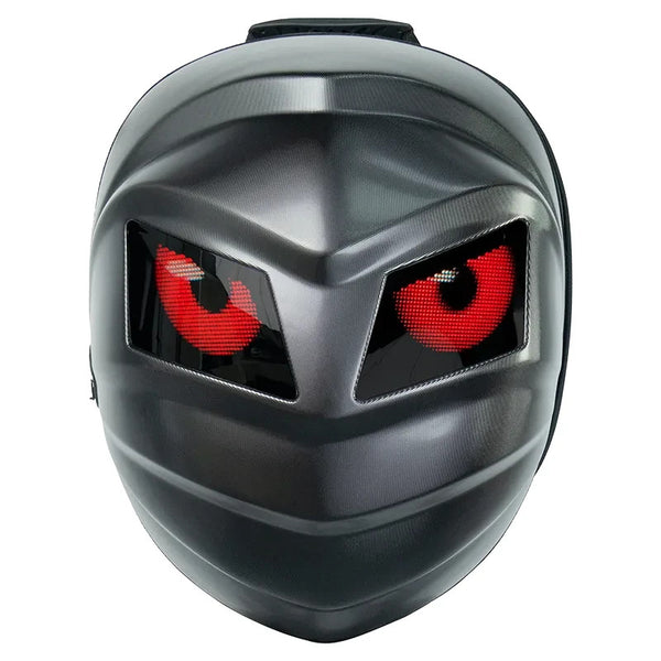 LOY Biosled Black Knight HSQ-1 BT App LED Screen Backpack Bag Motorcycle Bike