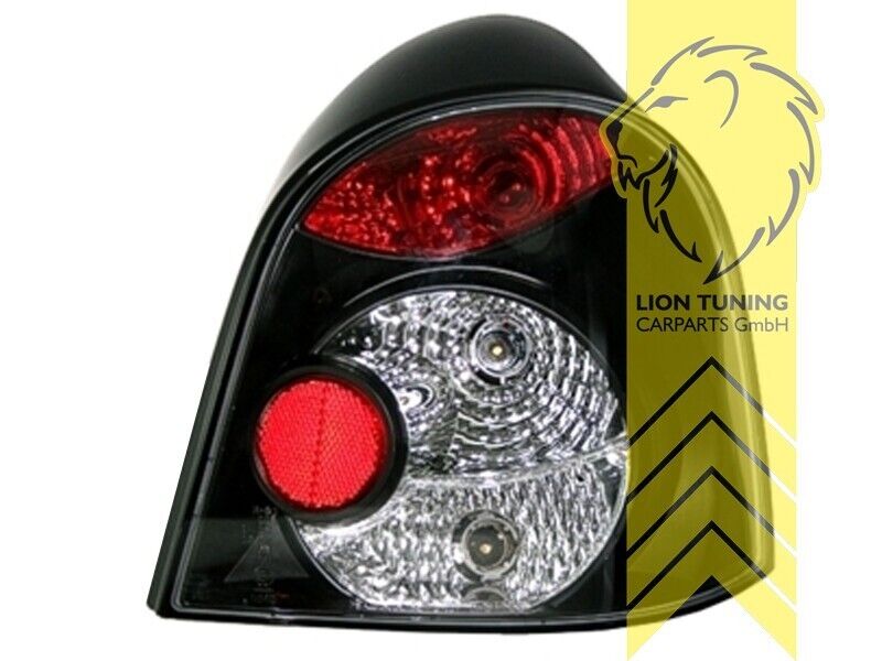 LT Pair Halogen Rear lights Renault Twingo 1 C06 93-98 black red LHD