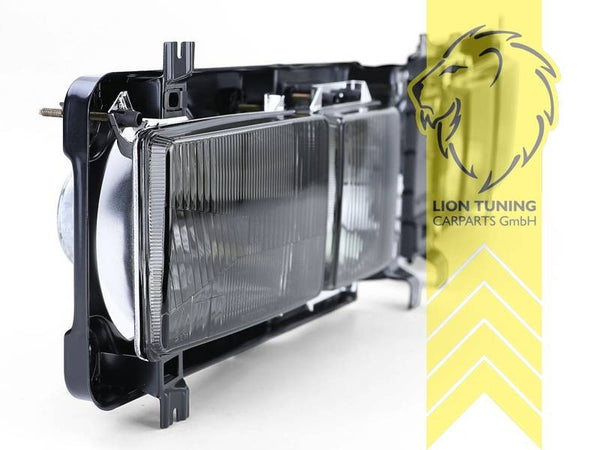 LT Aftermark Headlights VW T3 Van Multivan Caravelle Bus Box Flatbed 79-92 black
