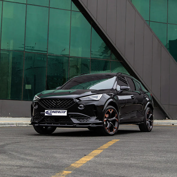 OW Front Bumper Splitter CUPRA Formentor 2020-2024 v3 ABS Gloss Black