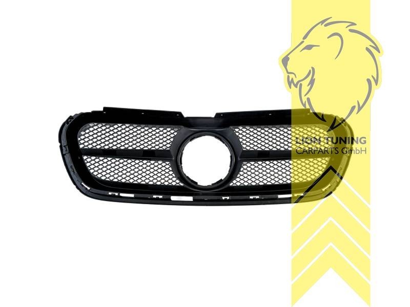 LT front bumper air intake grille radiator Mercedes X Class W470 black gloss