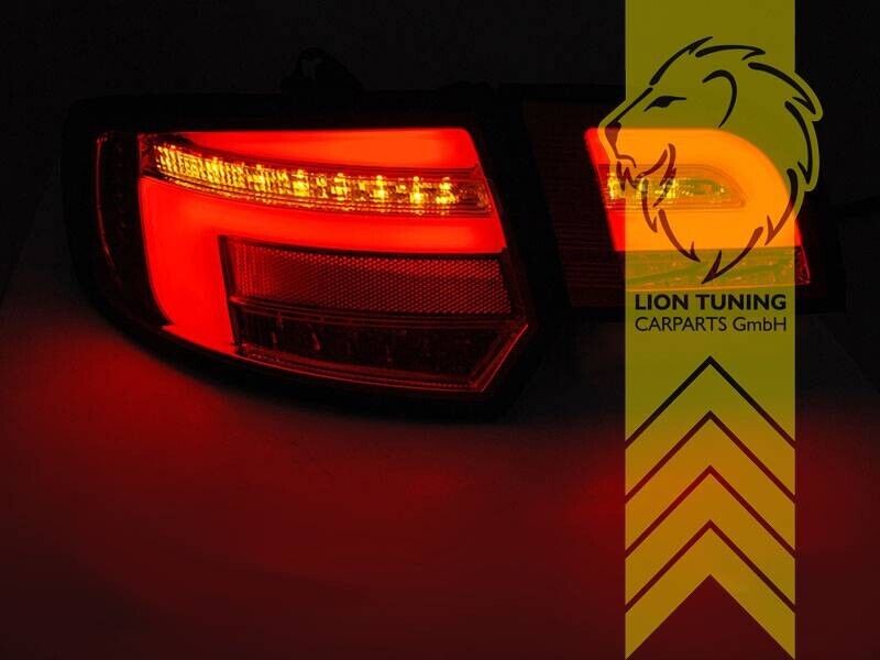 LT LED DYNAMIC Rear Lights Tail Lamps Audi A3 8P 8PA 04-08 Sportback smoke LHD