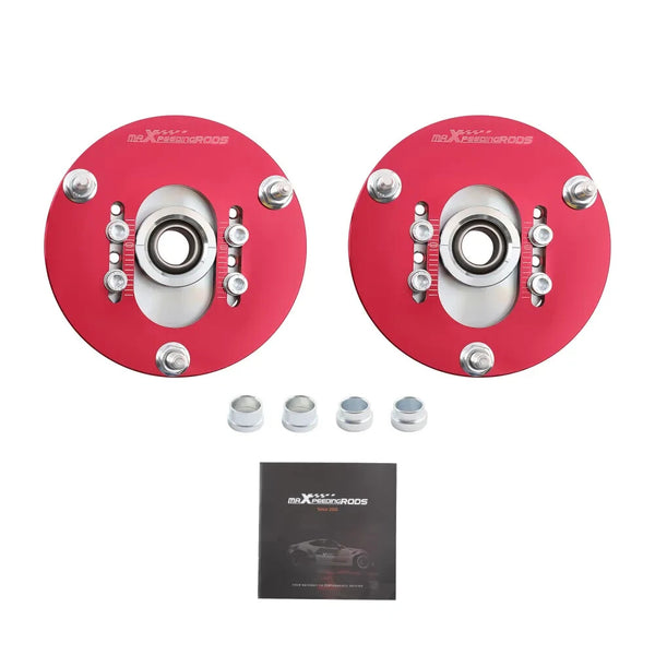 MXPR BMW E46 318 325i 325is M3 Coilover Kit Adjustable Camber Plates Pillow