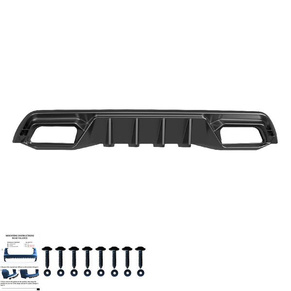 OW Rear Diffuser Seat CUPRA Leon 1 MK1 2020+ ABS Gloss Black Body Kit Styling