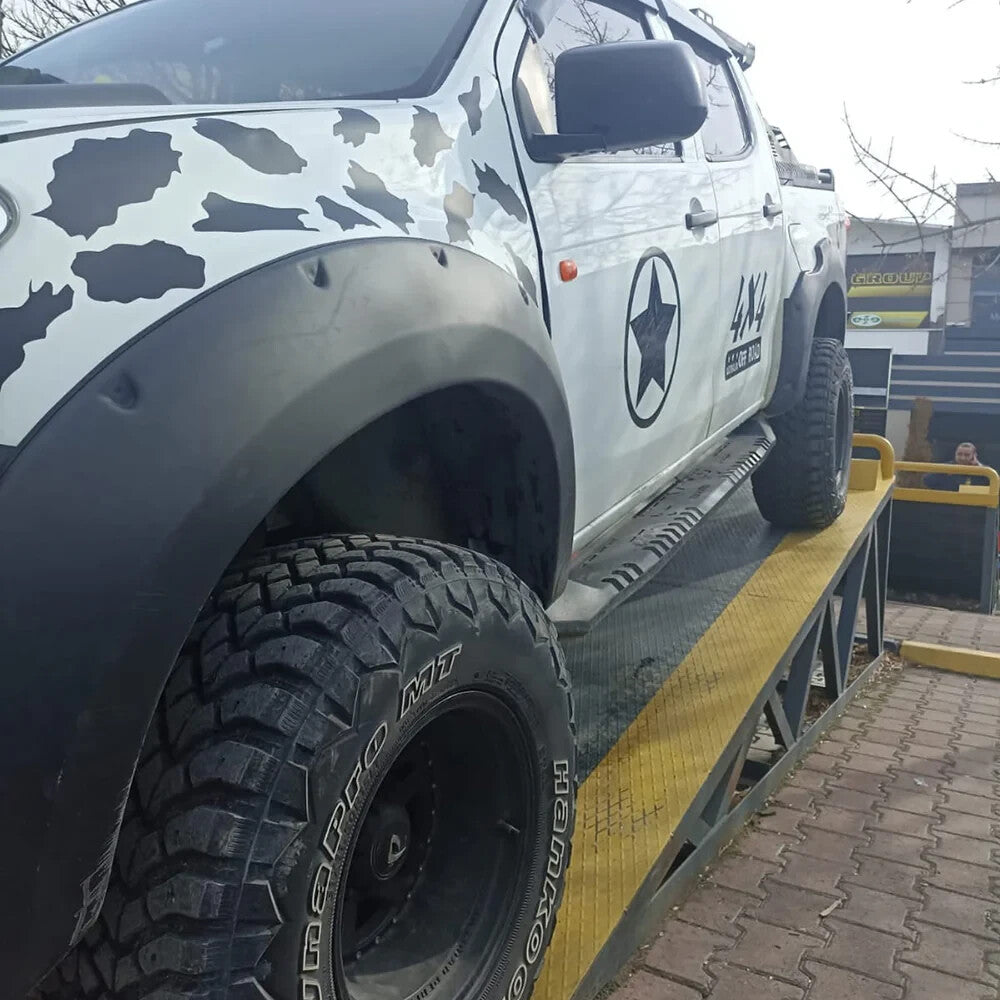 OW Fender Flares Wide Arch Kit ISUZU D-Max Series 2 2012-2019 ABS Black ABE TUV