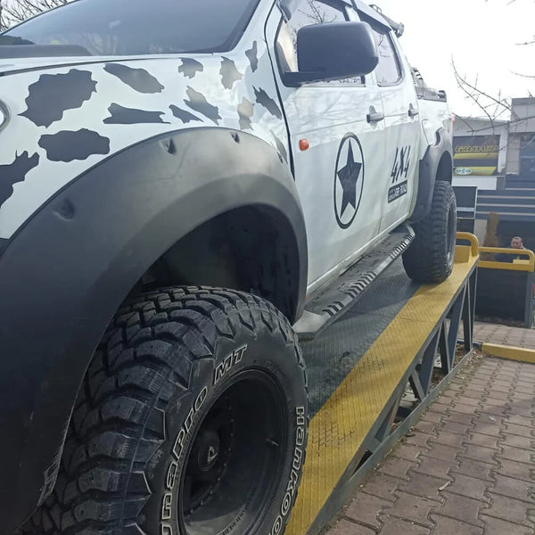 OW Fender Flares Wide Arch Kit ISUZU D-Max Series 2 2012-2019 ABS Black ABE TUV