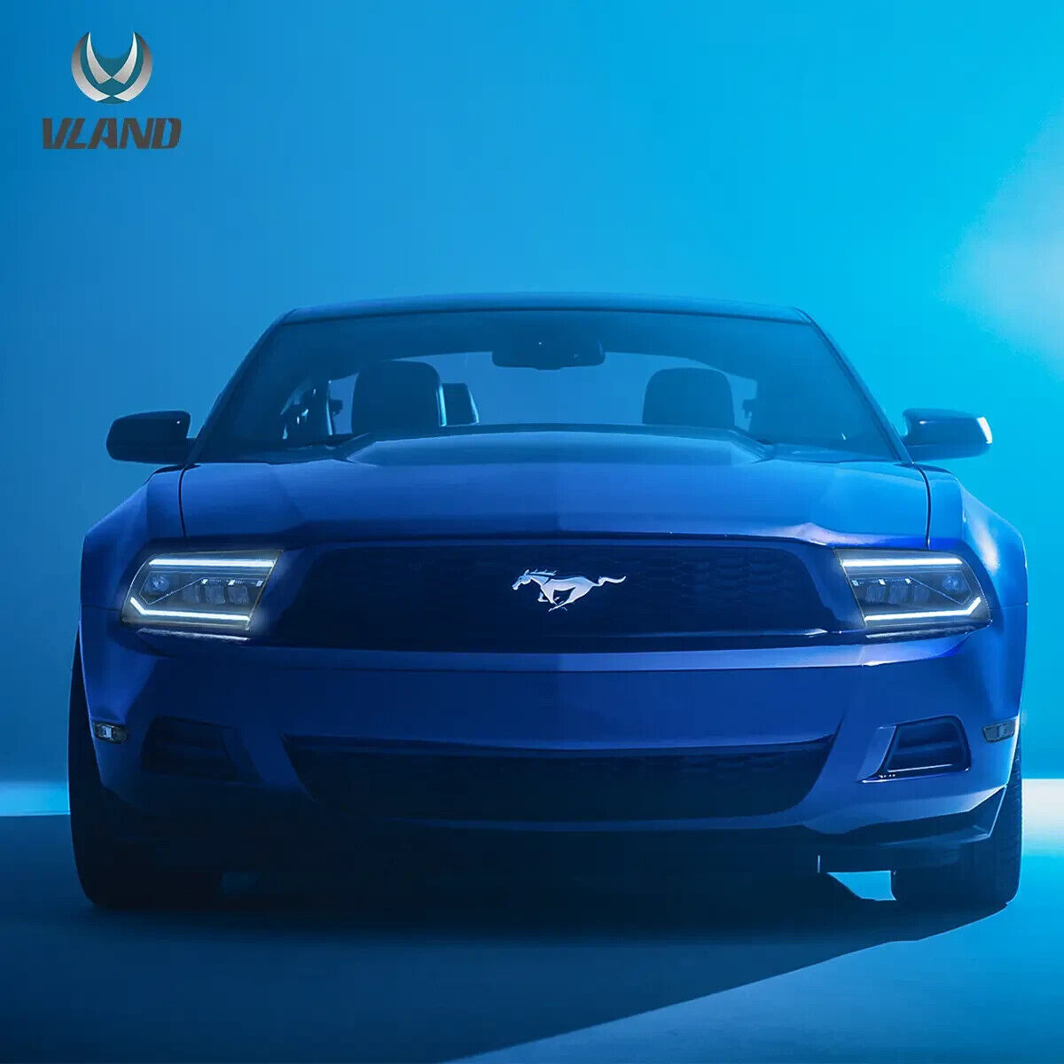 VLAND 05-09 Ford Mustang 3 MK3 S197 I Pre Facelift LED DRL Lightbar Headlights