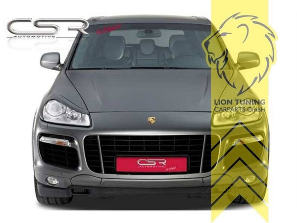 LT CSR headlight covers surrounds Porsche Cayenne 1 MK1 9PA 07-10 ABS paintable