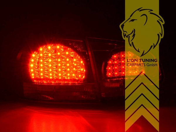 LT Pair LED DRL Lightbar REAR LIGHTS Tail VW Golf 6 red white LHD