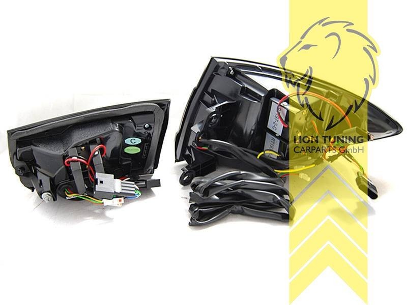 LT Pair LED Lightbar REAR LIGHTS Tail BMW 3 Series F30 M3 F80 LCI Sedan Red LHD