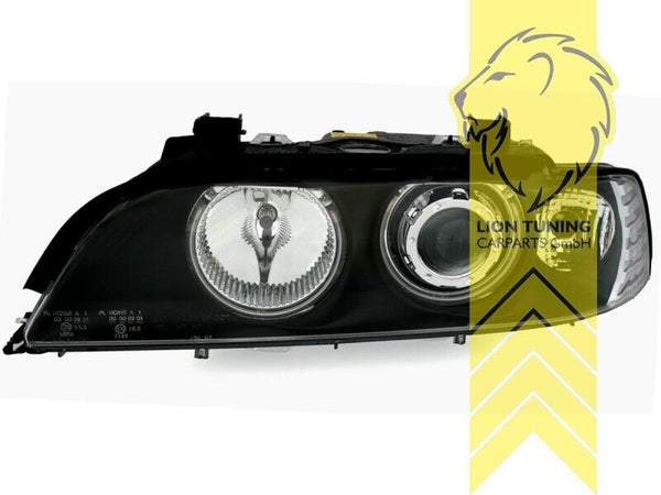 LT LED DRL Halo CCFL Headlights BMW E39 Sedan Touring 95-00 Univ LHD RHD