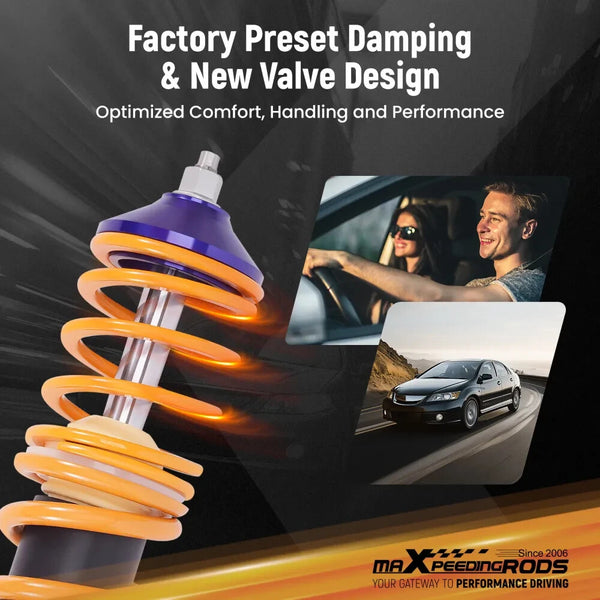 MXPR Comfort Lowering Suspension Coilovers BMW 3 Series E36 Coupe Saloon 91-99