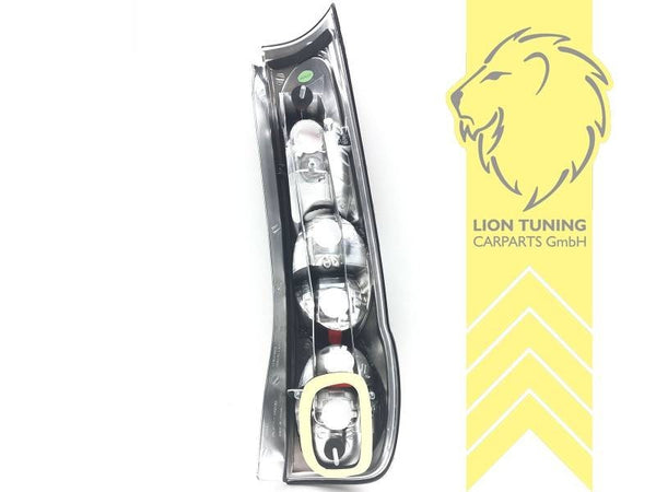 LT Pair Halogen Rear Tail Lights Fiat Punto 1 Type 176 black 93-99 LHD