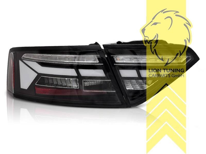 LT LED DRL Lightbar Rear Tail Lights Audi A5 8T 8F 11-16 Coupe Cabrio Sportb LHD