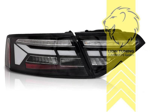 LT LED DRL Lightbar Rear Tail Lights Audi A5 8T 8F 11-16 Coupe Cabrio Sportb LHD