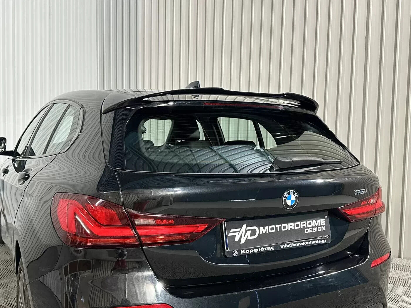 Motordrome Design Rear Wing Boot Roof Spoiler BMW Series 1 1-Series F40