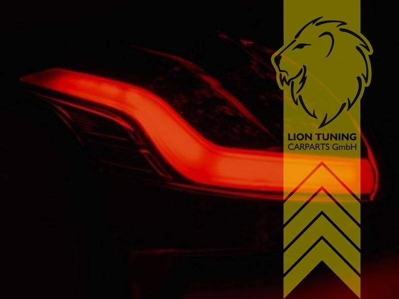 LT Pair LED Lightbar Rear lights Ford Focus 3 MK5 red11-14 LHD