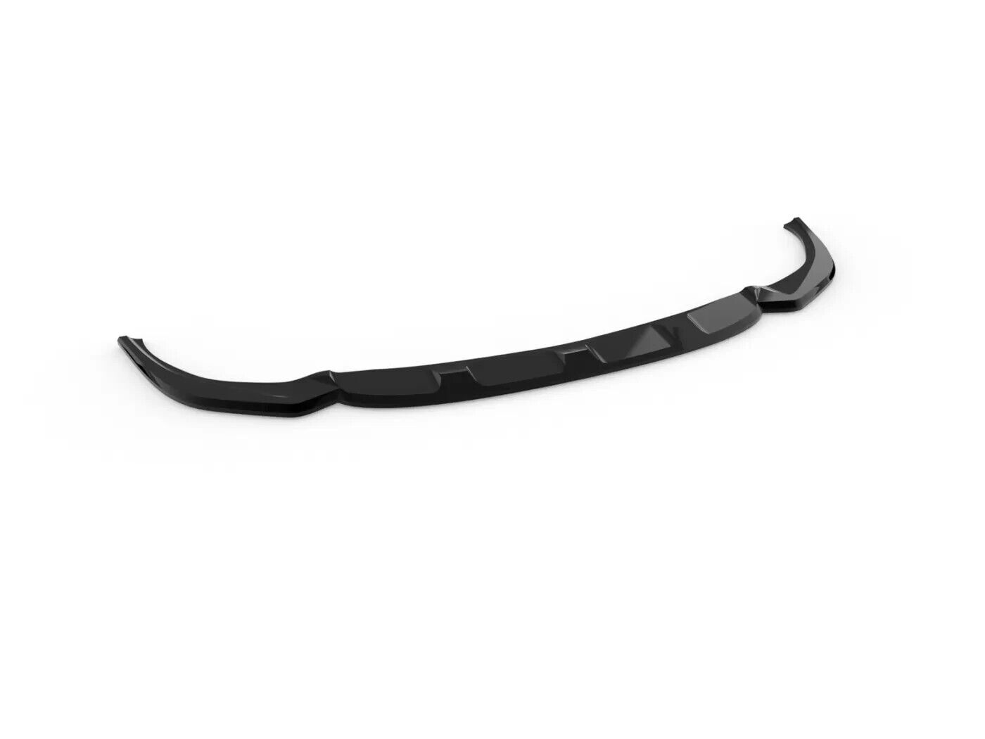 Motordrome Design Front Bumper Splitter BMW 1 Series F40 M-Pack Black Gloss