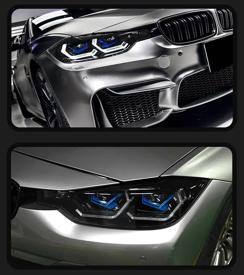 TYPY Pair 15-18 BMW 3 Series F30 LED DRL Dynamic Headlights OE Halogen Xenon LED