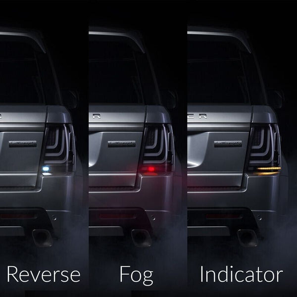 Glohh GL-3x DYNAMIC LED DRL Lightbar Rear Lights Range Rover Sport L320 05-13