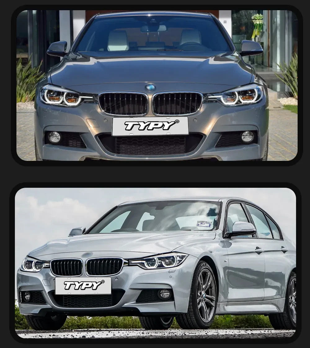 TYPY Pair 12-19 BMW 3 Series F30 LED DRL Dynamic Headlights OE Halogen / Xenon