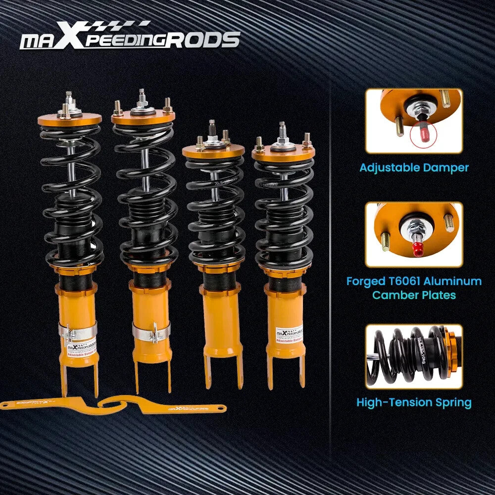 MXPR Adjustable Lowering Coilovers Honda S2000 Base V AP1/AP2 Convertible