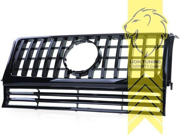 LT ABS Radiator Grille Mercedes Benz W461 W463 89-12 G-Class glossy black