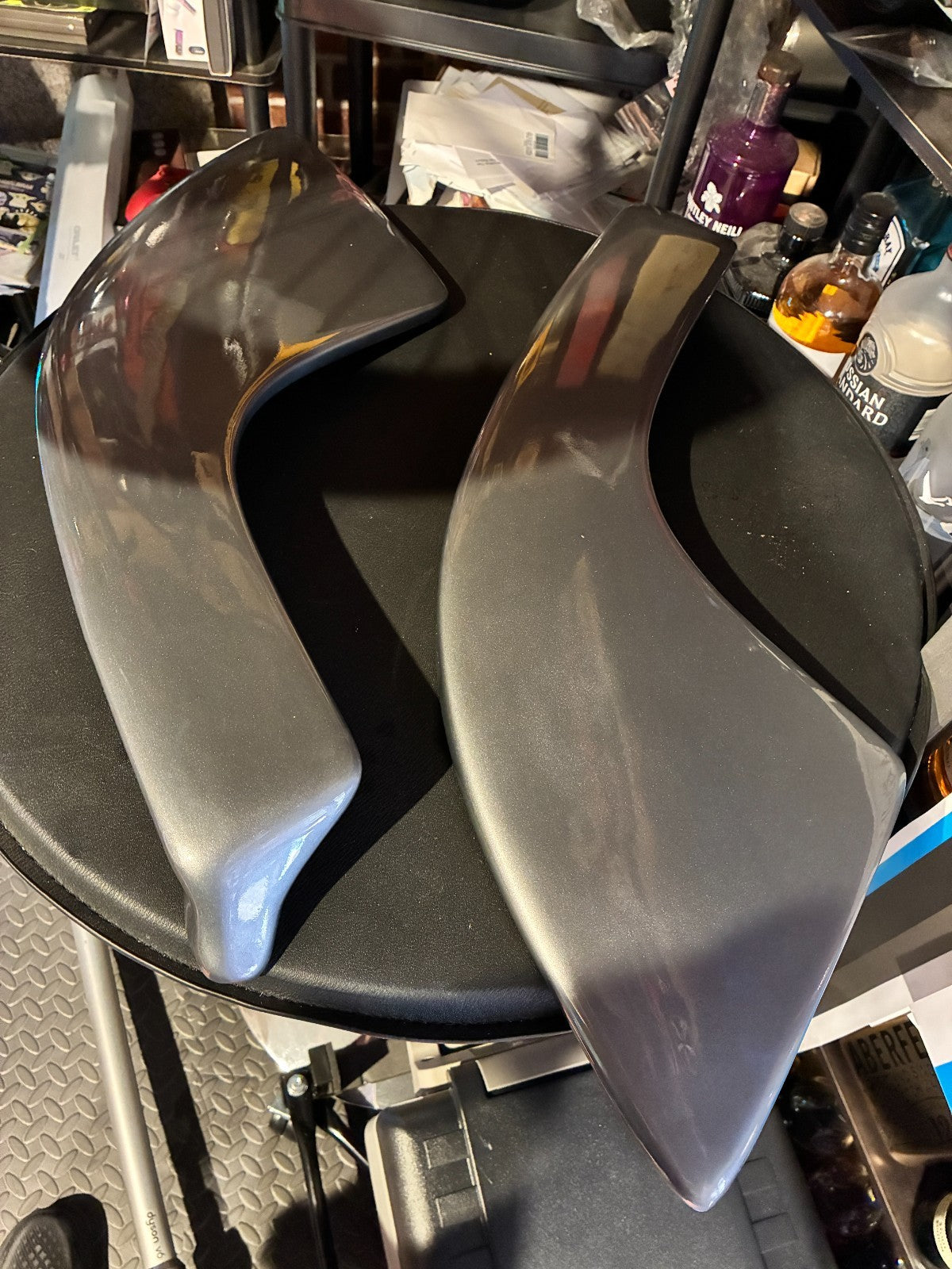 Porsche Boxster 986 Rear Bumper Spoiler Skirt Diffusor NEW Seal Grey Paint