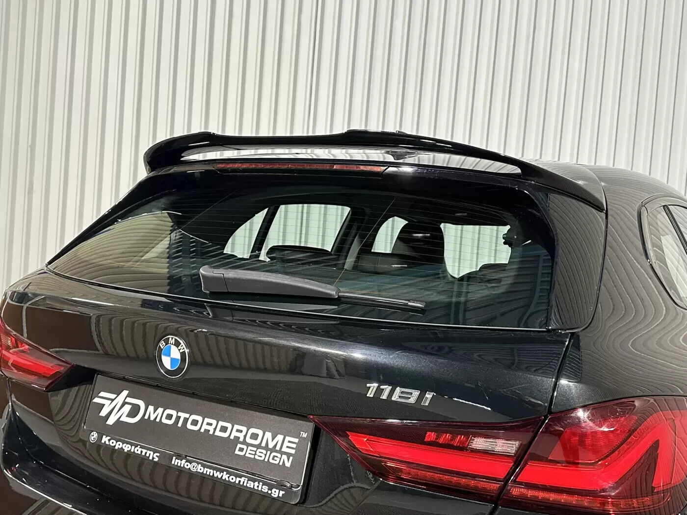 Motordrome Design Rear Wing Boot Roof Spoiler BMW Series 1 1-Series F40