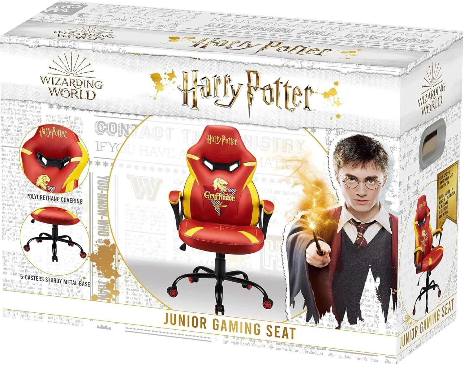 Subsonic Harry Potter - Junior gamer chair - Gaming office chair - Official