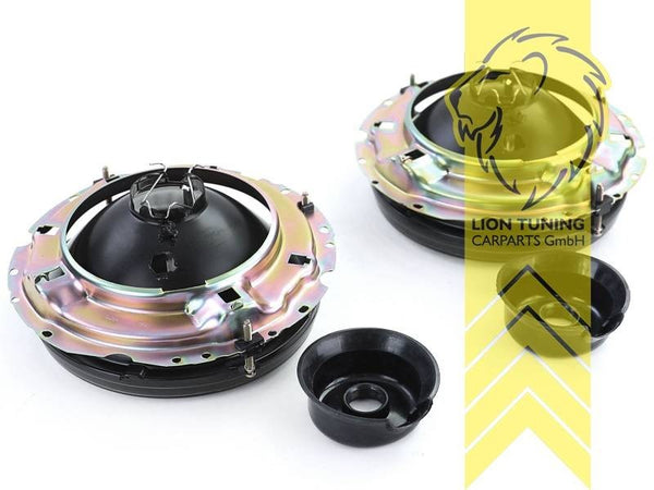 LT Pair Halogen Headlights VW Golf 1 Cabriolet Caddy 1 14 17 155 74-93 LHD