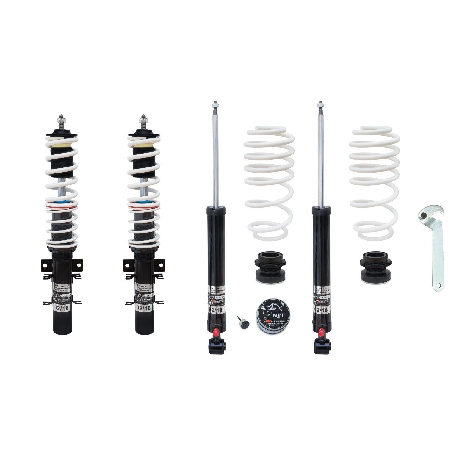 JOM Coilovers NJT eXtrem Coilover Skoda Fabia 5J 1.2 TSI 1.4 1.6 1.9 2.0 TDI 07+