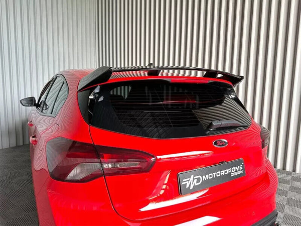 Motordrome Design Rear Wing Boot Roof Spoiler Ford Focus Mk4 Hatchback 2018+