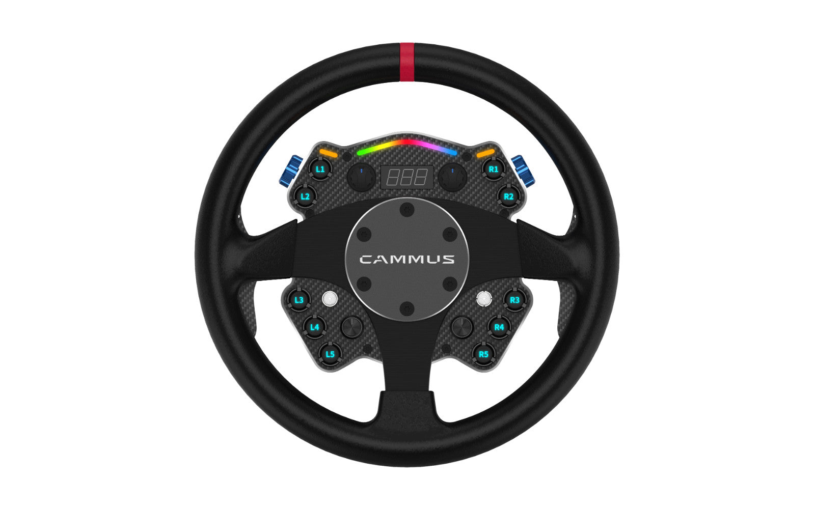 UK Ex-Demo / Un-Boxed As New CAMMUS C12 Steering Wheel + CS5 Mount + CP5 Pedals Racing Sim Hardware