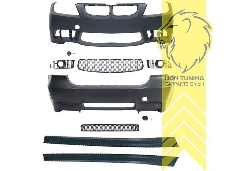 LT Front & Rear Bumper Body Kit Panels BMW E90 Sedan 05-08