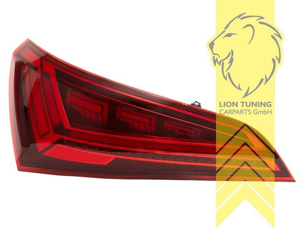 LT LED DRL Lightbar REAR LIGHTS Tail Lamps Audi Q5 8R 08-12 red LHD