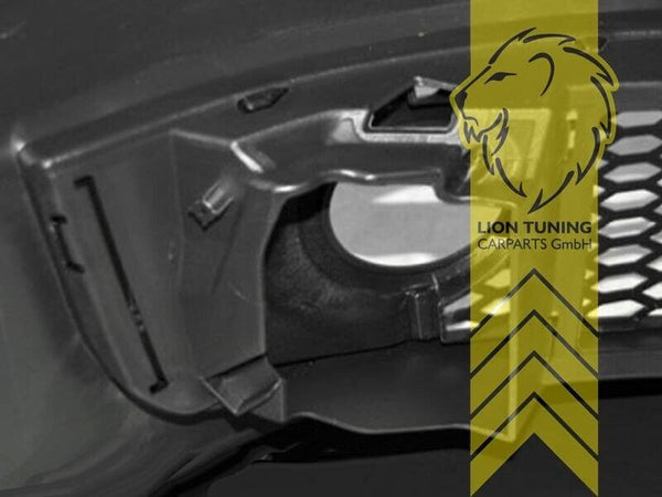 LT Front bumper & grille fogs Audi A3 8P + S3 & S-Line grill Black Chrome 04-08
