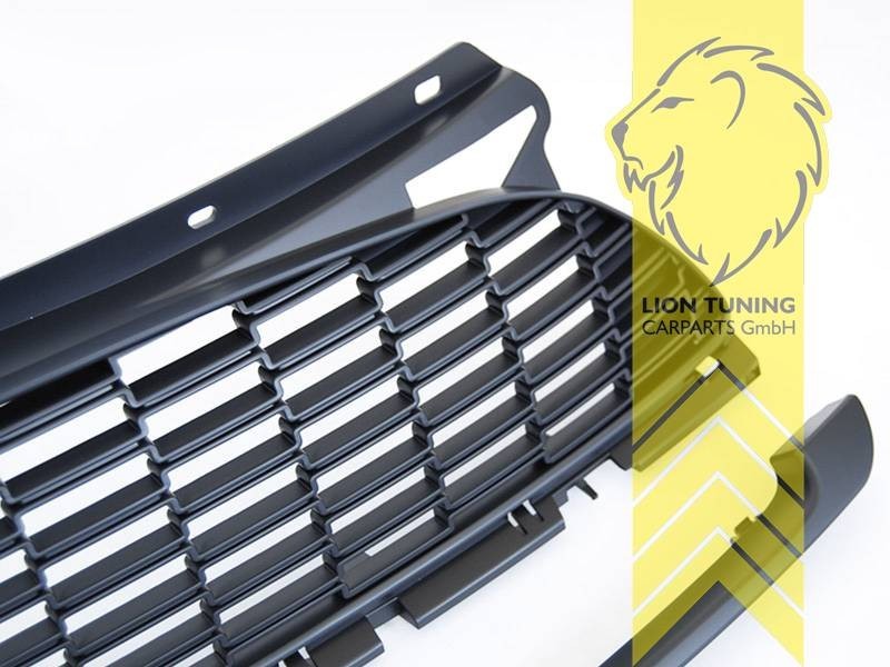 LT Front Bumper M Black Radiator Grille Grill Mini R55 R56 R57 Facelift R58 R59