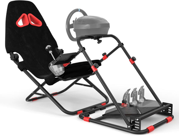 DS Driving Game Sim Racing Folding Race Frame + Seat for Wheel Pedals Xbox PS PC