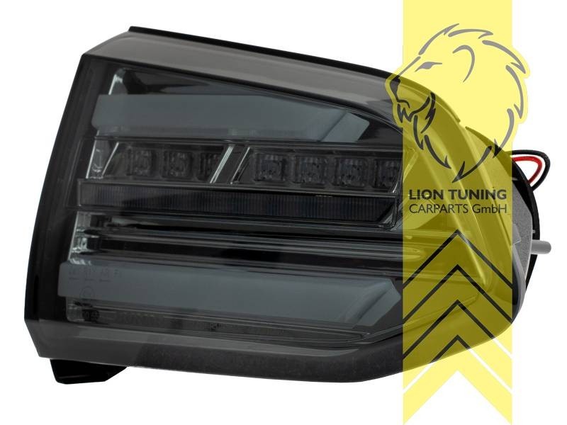 LT Set LED REAR LIGHTS LAMPS TAIL VW Golf 7 BA5 13+ Variant Black Smoke Grey LHD